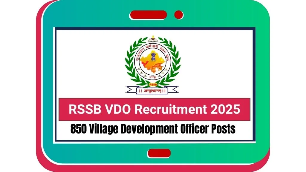 RSSB VDO Recruitment 2025