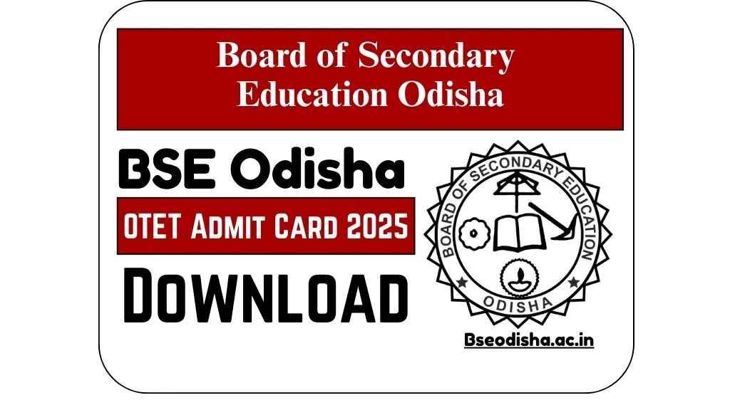 bse-odisha-otet-admit-card-2025