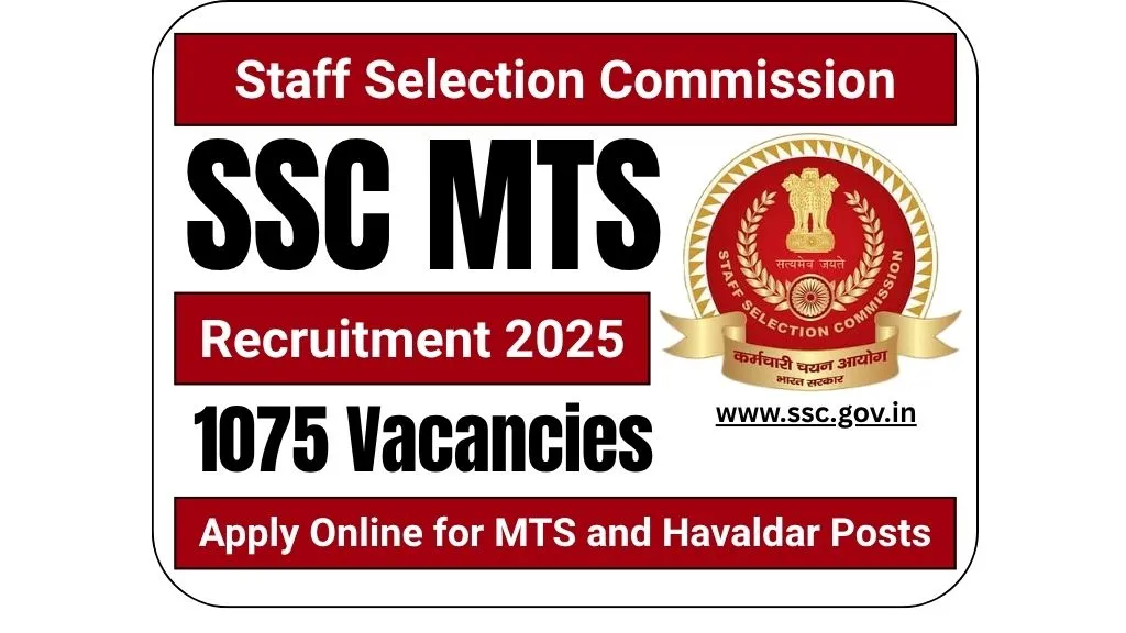 SSC MTS Notification 2025